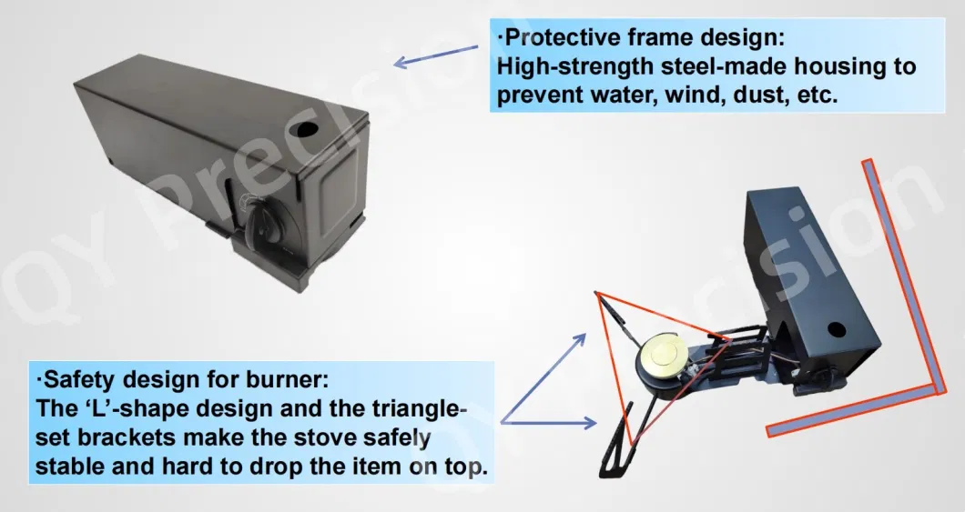 Wholesale Mini Portable Foldable Cassette Butane Gas Furnace Stove Outdoor Picnic Camping